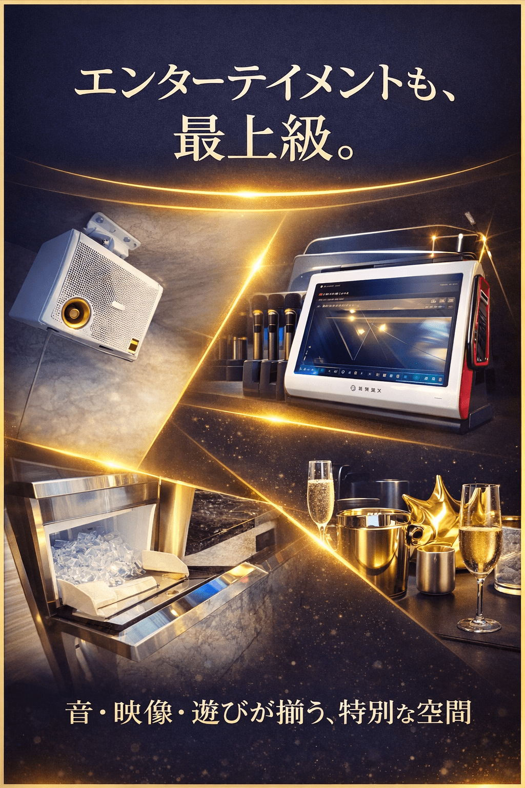 エンターテイメントも最上級